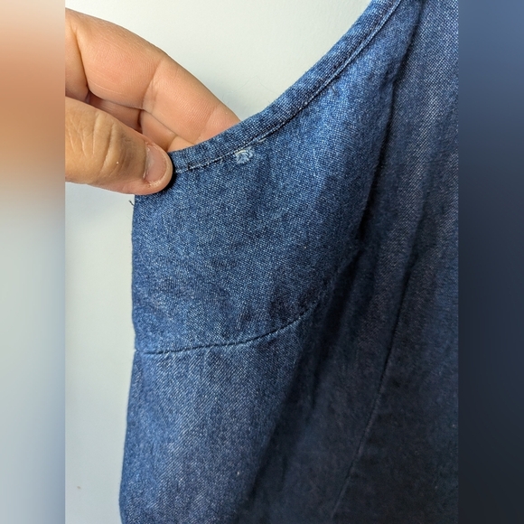 Y2K 2000 Vintage Jesse Ryan Denim Mini Dress Size Large Made In Canada - Picture 4 of 11